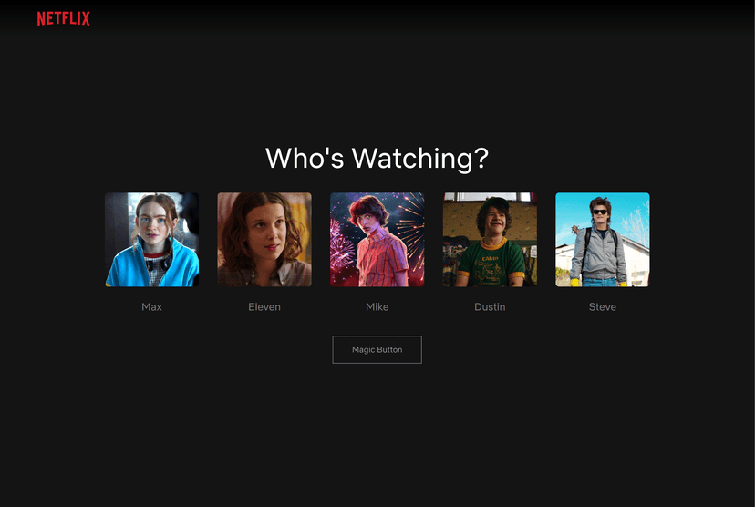 0 image of Netflix Landing Page